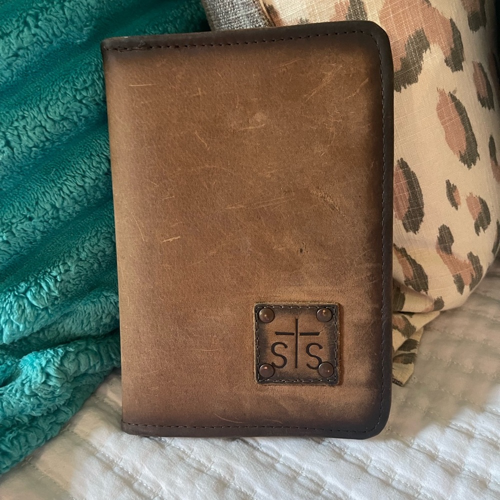 Brown Leather Agenda /wallet